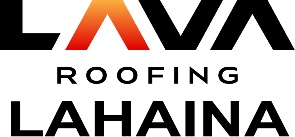 LAVA Roofing LAHAINA Logo black