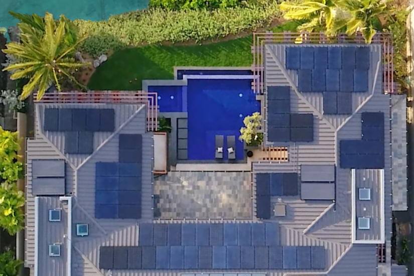 Solar-ready residential roof in Lahaina Maui