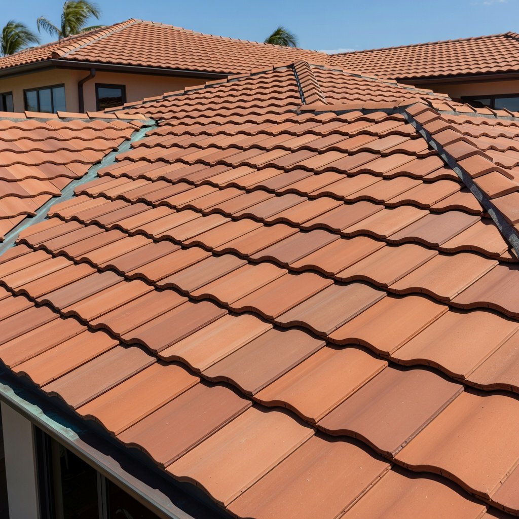 Premium tile roofing Wailea Maui estate